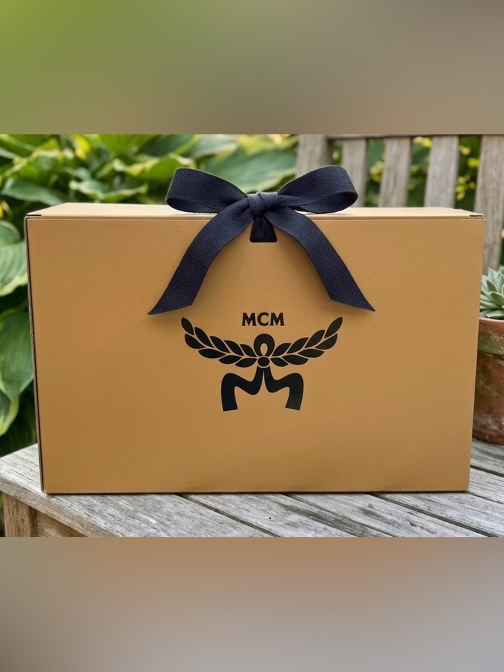 Empty MCM Box for Storage or Decor set of 2